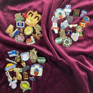 Lapel Pin Collect Lot Charm Keychain Craft DIY Repurpose Jewelry Supply Keepsake